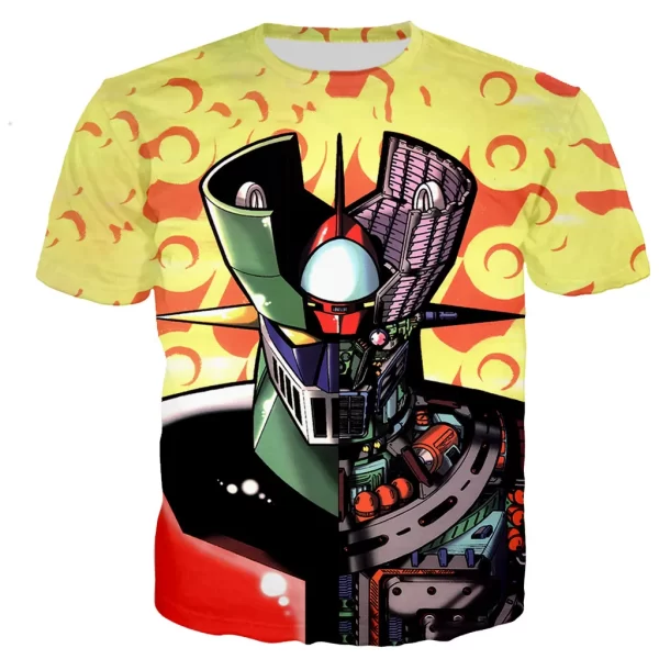 Japanese Mazinger Z T Shirt Men Women Jezsport.com