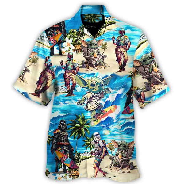 Special Starwars Surfing - Hawaiian Shirt For Men, Women Jezsport.com