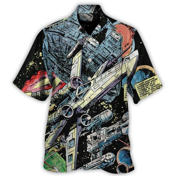 Starwars Han Solo Spaceship - Hawaiian Shirt For Men, Women Jezsport.com