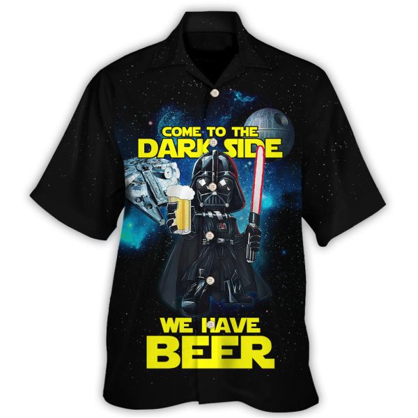 Starwars Darth Vader Dark Side Beer - Hawaiian Shirt For Men, Women Jezsport.com