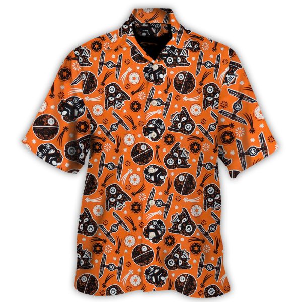 Starwars Darth Vader Sugar Skull - Hawaiian Shirt For Men, Women Jezsport.com