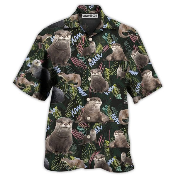 Otter Love Animals Life Style Amazing - Hawaiian Shirt Jezsport.com