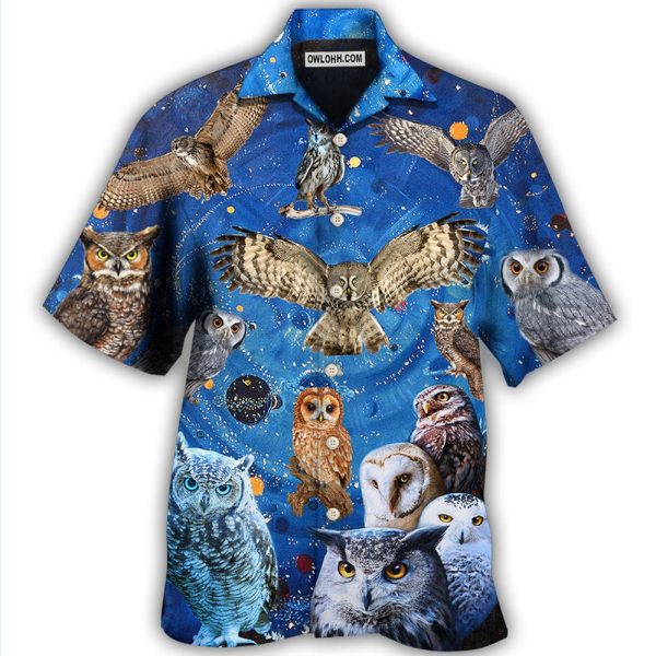 Owl Play Together Style - Hawaiian Shirt Jezsport.com