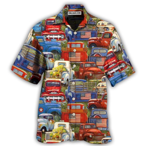 Truck Amazing Packed Trucks - Hawaiian Shirt Jezsport.com