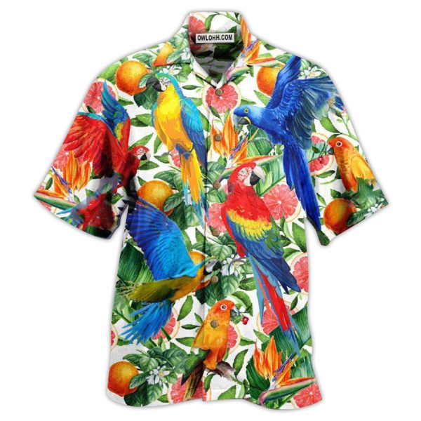 Parrot Make Red Grapefruit Flavor - Hawaiian Shirt Jezsport.com