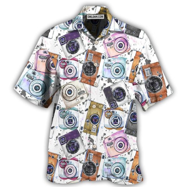 Camera Photography Is My Hobby Lover - Hawaiian Shirt Jezsport.com