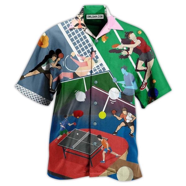 Ping-pong Lover - Hawaiian Shirt Jezsport.com