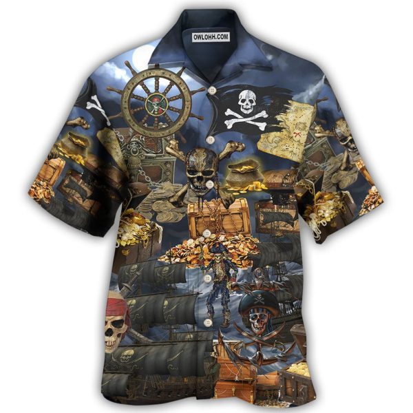 Pirate It's The Life I Choose - Hawaiian Shirt Jezsport.com