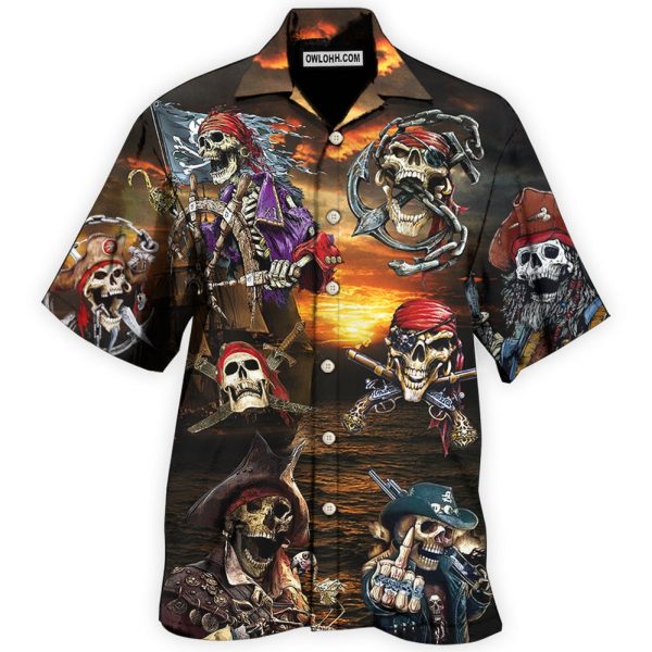 Pirate Style Happy With Together - Hawaiian shirt Jezsport.com