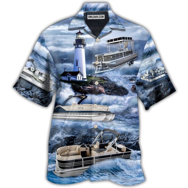 Pontoon Lighthouse - Hawaiian Shirt Jezsport.com