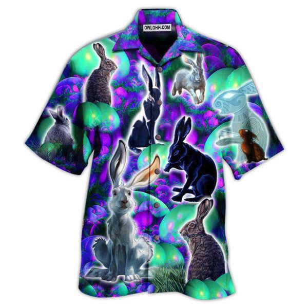 Rabbit Get Egg Cited For Easter - Hawaiian Shirt Jezsport.com