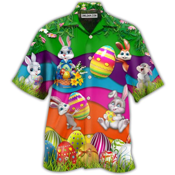 Easter Rabbit Lovely Rabbit Easter's Day - Hawaiian shirt Jezsport.com