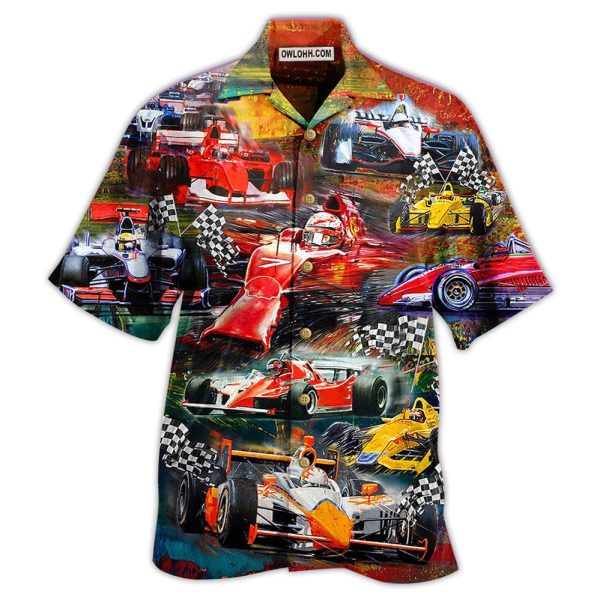 Formula One Car Racing Life Is Better At The Race - Hawaiian Shirt Jezsport.com