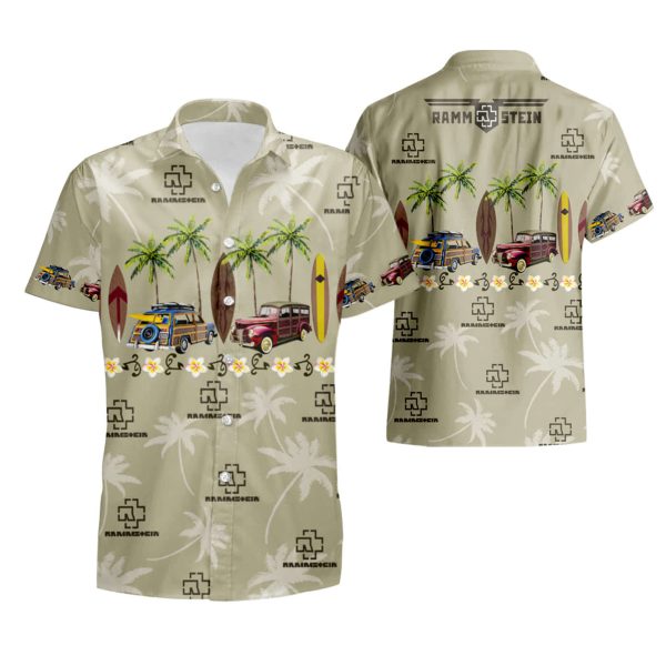 Rammstein Hawaii Hawaiian Shirt Fashion Tourism For Men Women Shirt3307 summer shirt Jezsport.com