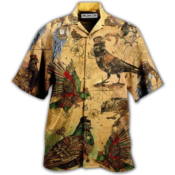 Raven Just Aren't To Be Caged - Hawaiian Shirt Jezsport.com