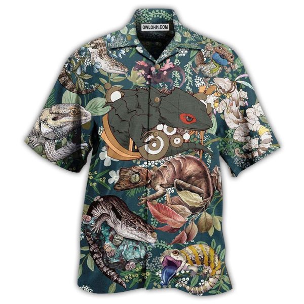 Reptile Animals Love Reptile - Hawaiian Shirt Jezsport.com