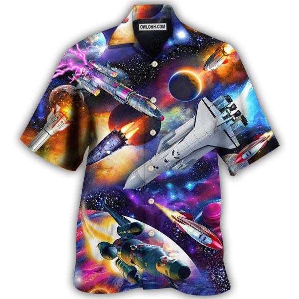 Rocket Style With Stunning Colors - Hawaiian Shirt Jezsport.com