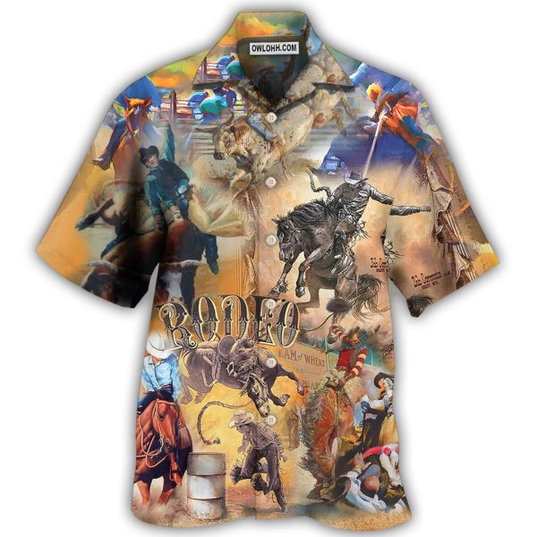 Cowboy Rodeo Vintage Classic - Hawaiian Shirt Jezsport.com