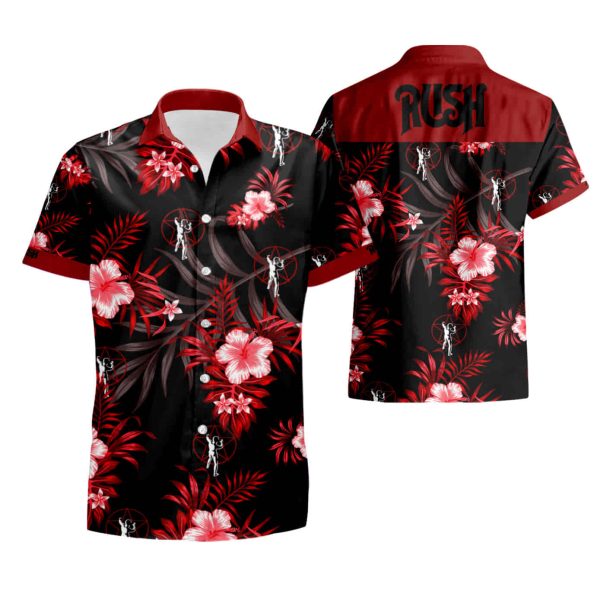 Rush Hawaiian Shirt summer shirt Jezsport.com