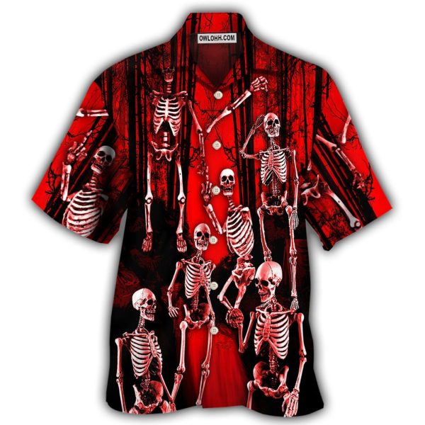 Skull Action Figure - Hawaiian Shirt Jezsport.com