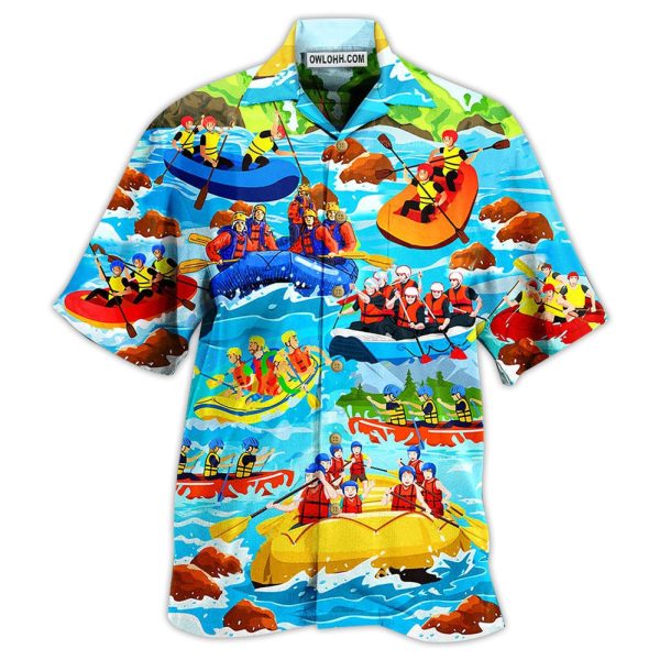 Sailing Happiness Colorful - Hawaiian Shirt Jezsport.com