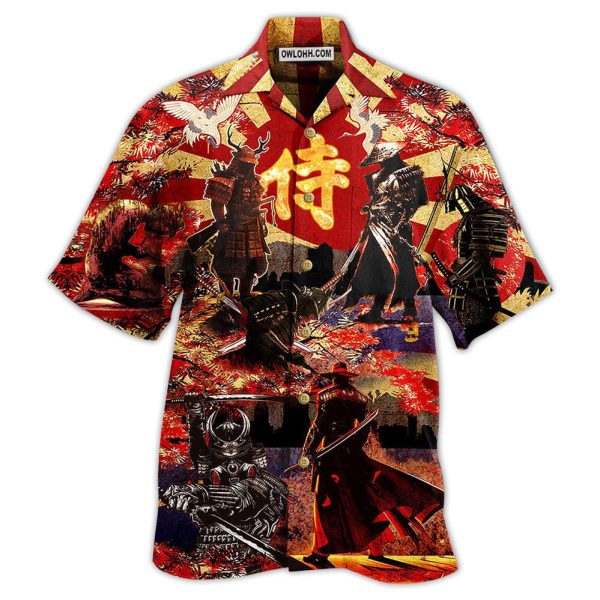 Samurai Don't Fear Of Death Fear The Unlived Life Samurai - Hawaiian Shirt Jezsport.com