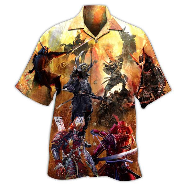 Samurai Knows His Duty And Guard His Honor - Hawaiian Shir Jezsport.com