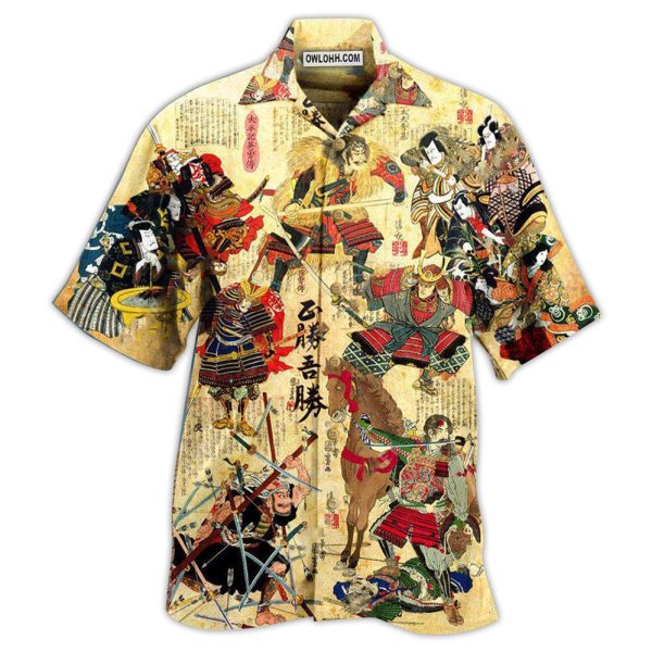 Samurai Perceive That Which Cannot Be Seen With The Eye - Hawaiian Shirt Jezsport.com