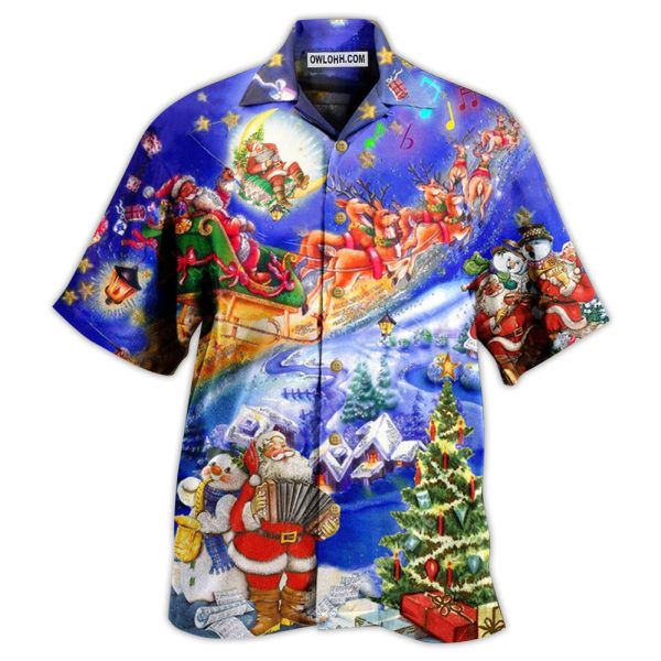 Christmas Santa Love Christmas Everytime - Hawaiian Shirt Jezsport.com