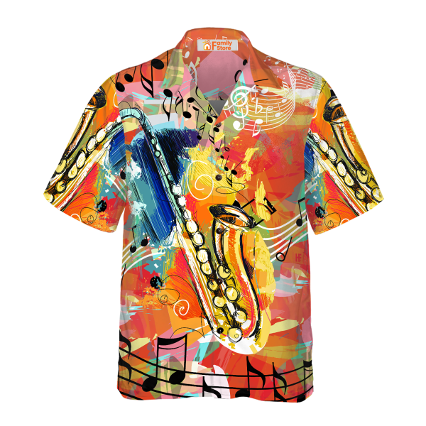 Saxophone Guides You To The World Hawaiian Shirt Jezsport.com