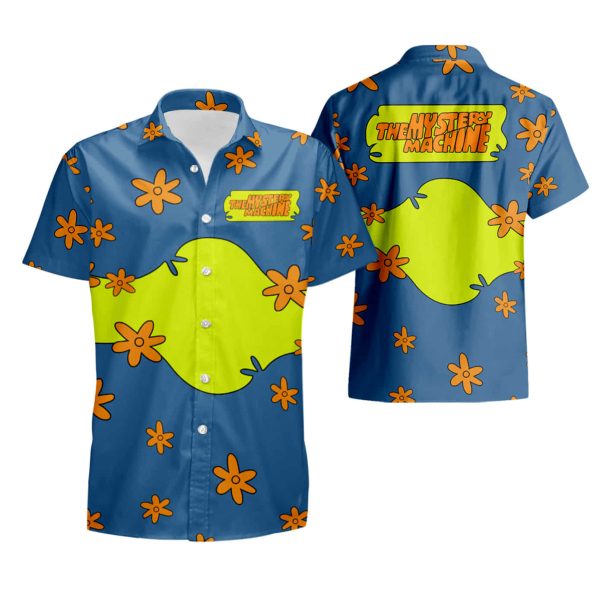 Scooby Doo The Mystery Machine All Over Print Hawaiian Shirt summer shirt Jezsport.com