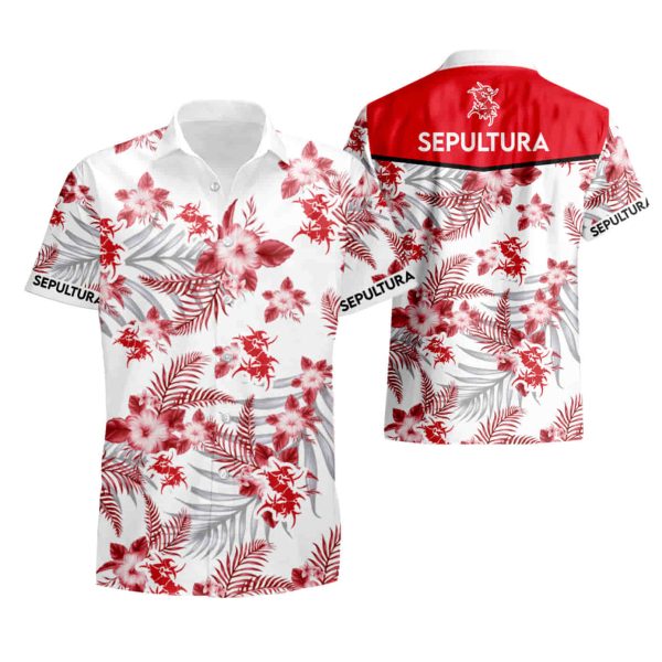 Sepultura Hawaiian Shirt summer shirt Jezsport.com