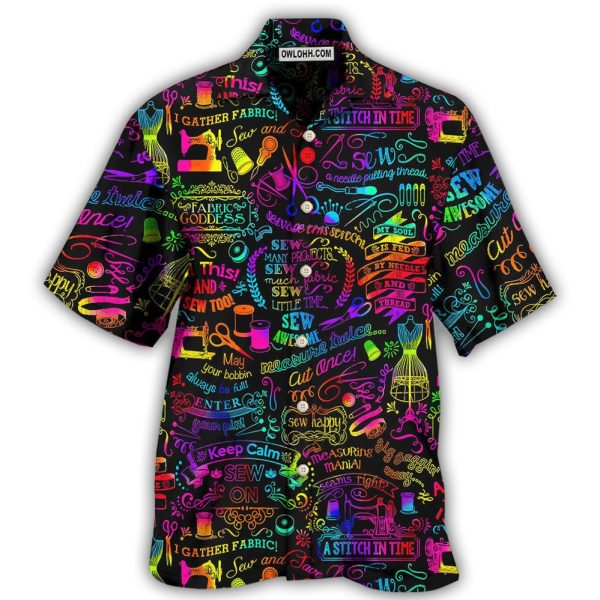 Sewing Beautiful Words - Hawaiian Shirt Jezsport.com