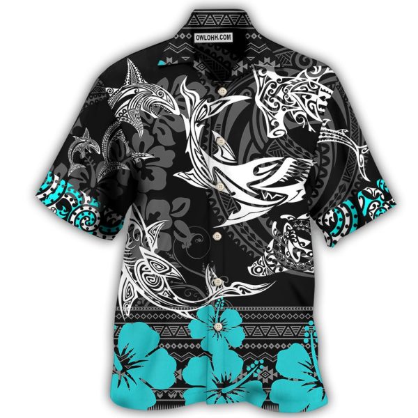 Shark Love Amazing Life - Hawaiian Shirt Jezsport.com