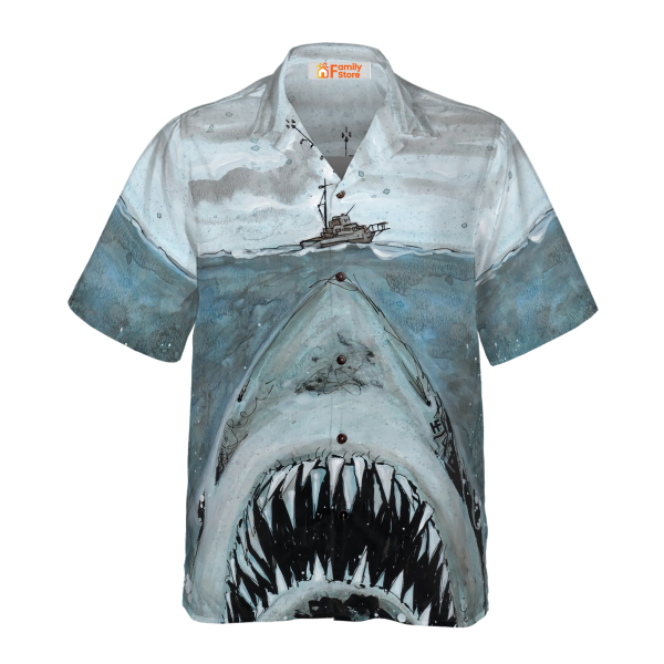 Shark Mouth 02 Hawaiian Shirt Jezsport.com