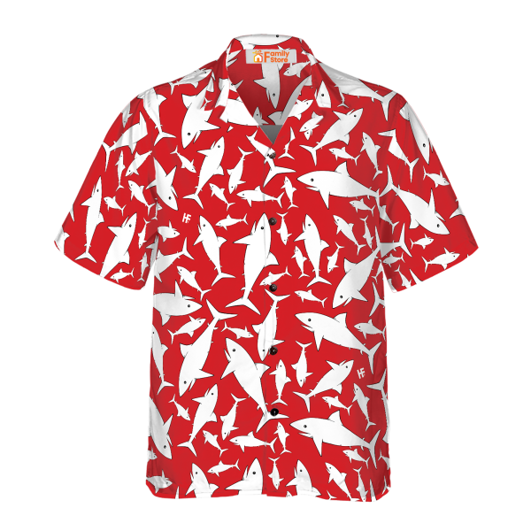 Shark Pattern 11 Hawaiian Shirt Jezsport.com