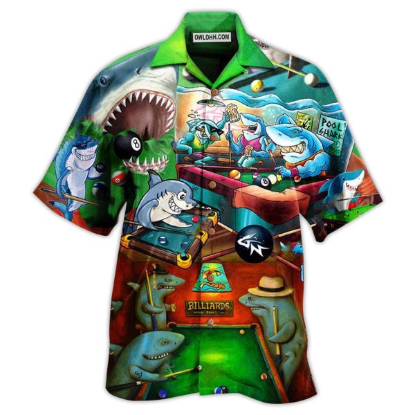 Shark Pool - Hawaiian Shirt Jezsport.com