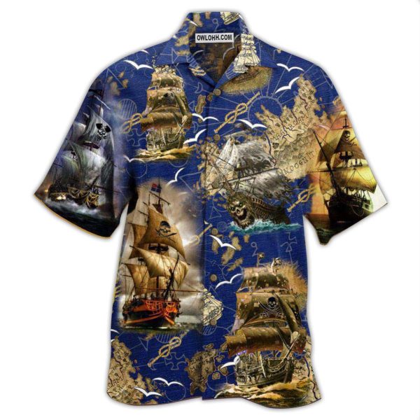 Ship Amazing Pirate Ship - Hawaiian Shirt Jezsport.com