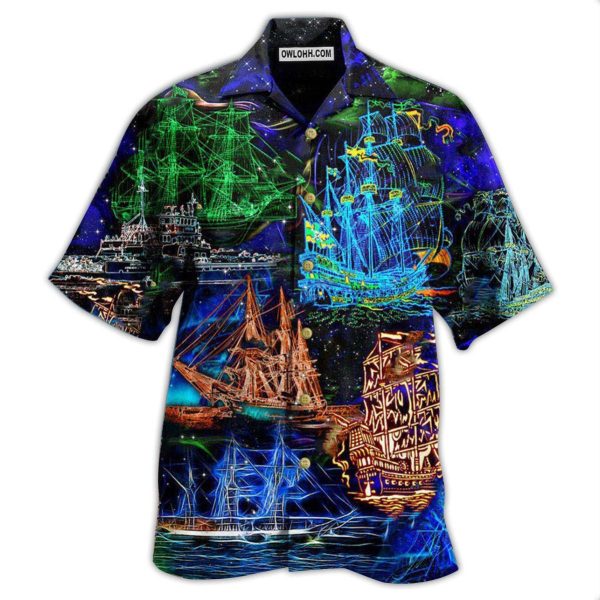 Ship Life Is An Ocean And You're Ship - Hawaiian Shirt Jezsport.com