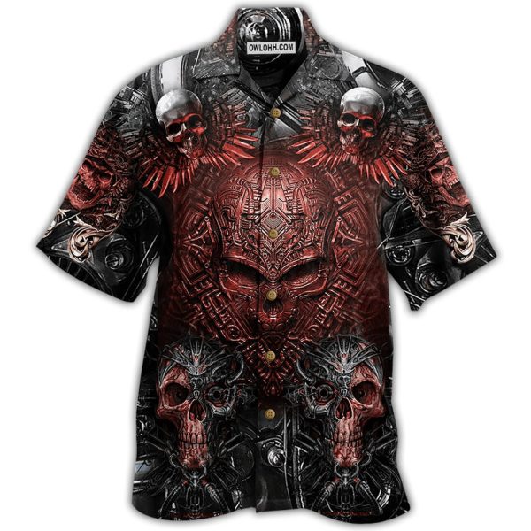 Skull Boss So Cool - Hawaiian Shirt Jezsport.com