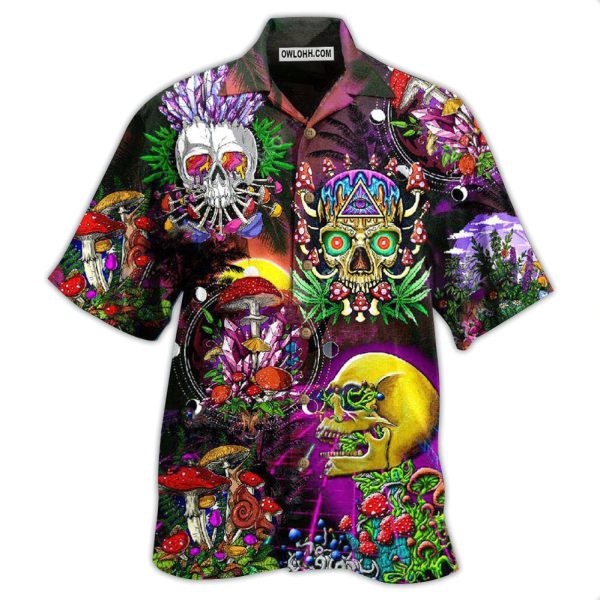 Skull Life is A Game Skull - Hawaiian Shirt Jezsport.com