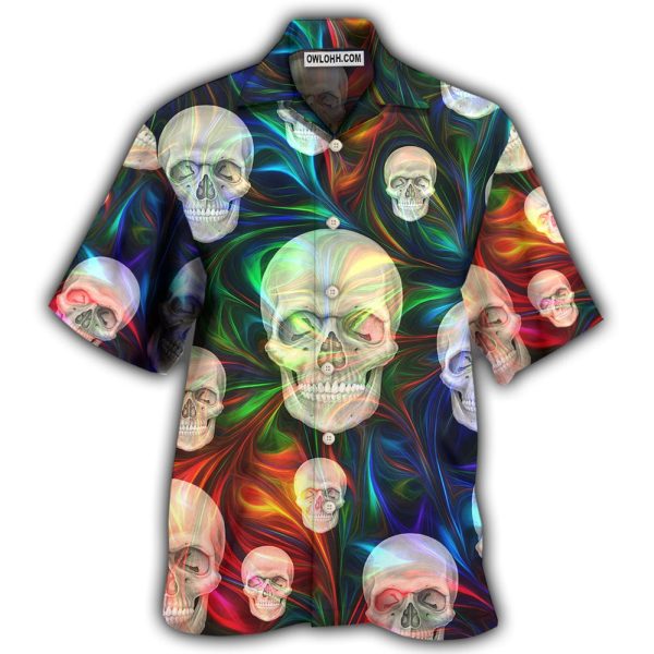 Skull The Magical Life - Hawaiian Shirt Jezsport.com