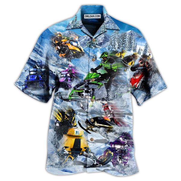 Sleigh And Snow - Hawaiian Shirt Jezsport.com