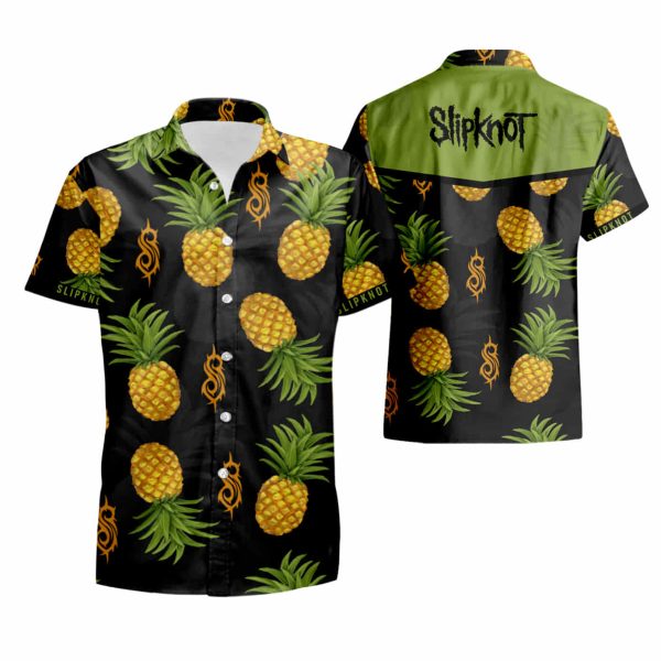 Slipknot Band Hawaiian Shirt Style 1 summer shirt Jezsport.com