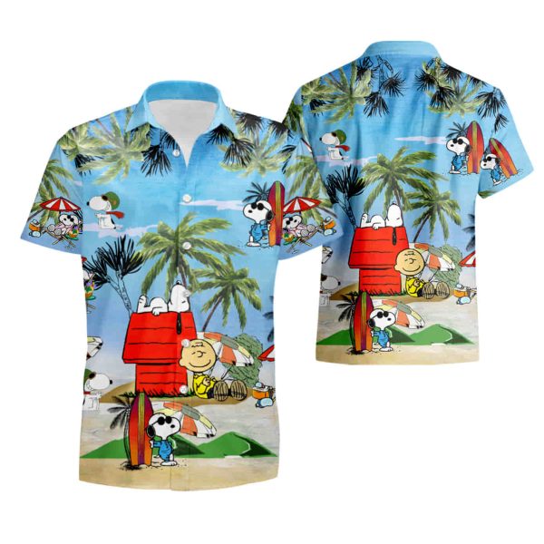 Snoopy Summer Time Hawaiian Shirt summer shirt Jezsport.com