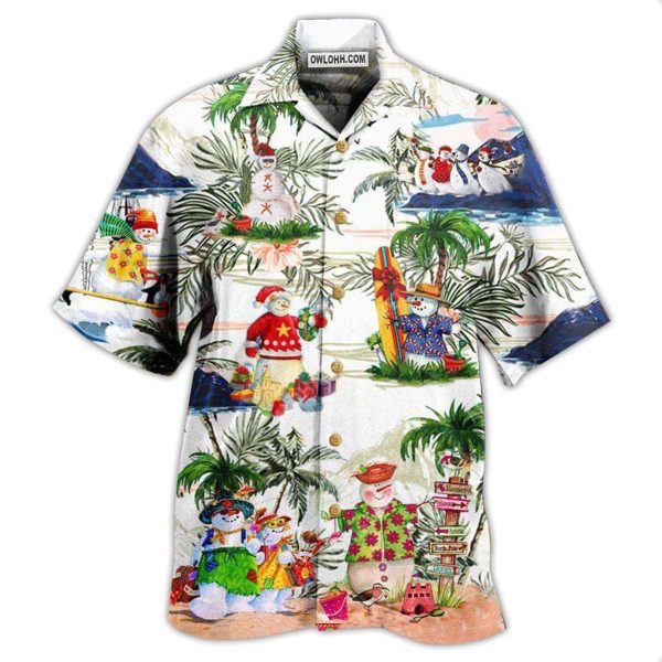 Snowman Amazing Style Hawaii - Hawaiian Shirt Jezsport.com