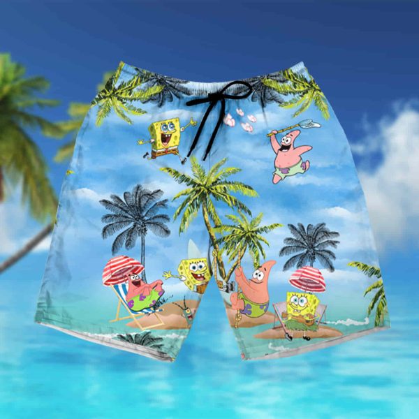 Spongebob Squarepants Hawaiian Shirt summer shirt