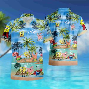 Spongebob Squarepants Hawaiian Shirt summer shirt