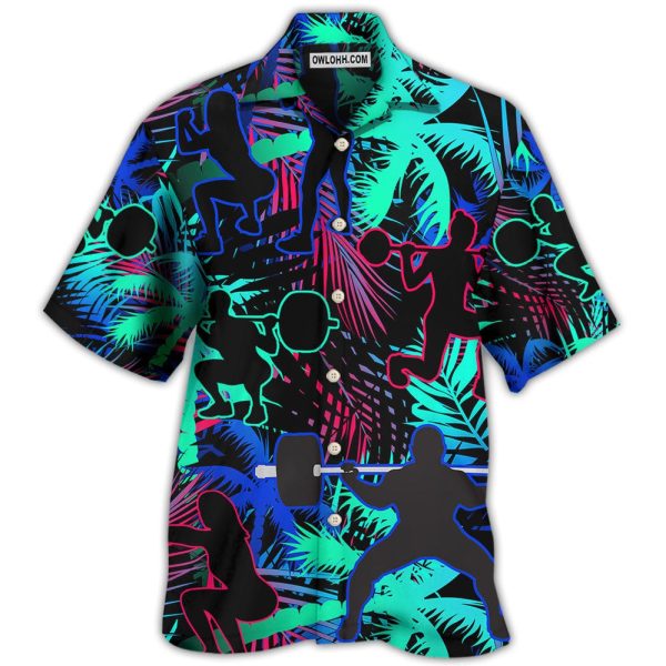 Squats Tropical Leaf - Hawaiian Shirt Jezsport.com