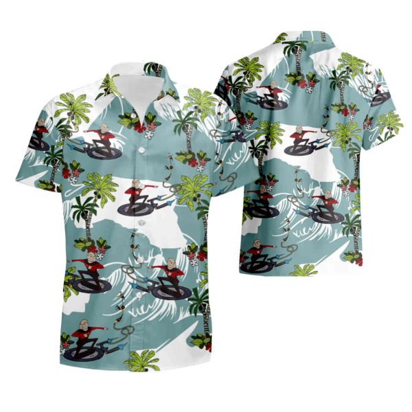 Star Trek Surfing Hawaiian Shirt summer shirt Jezsport.com